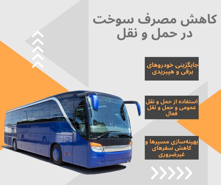 کاهش مصرف سوخت در حمل و نقل
