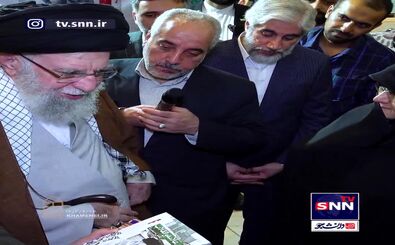 مقام معظم رهبری به خانم نویسنده چه هدیه ای داد؟/ ویدئو