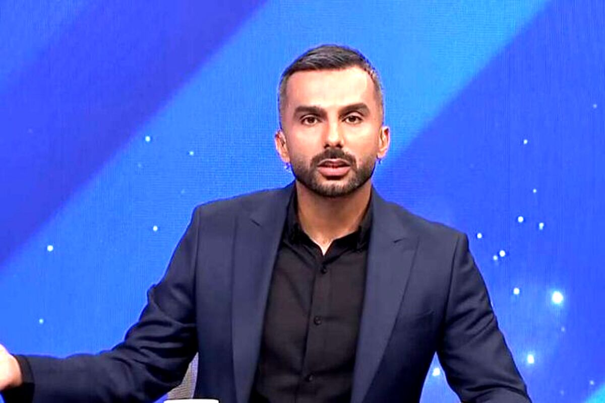 عصبانیت شدید میثاقی علیه یک تماشاچی: بیجا می‌کنی حرف می‌زنی!