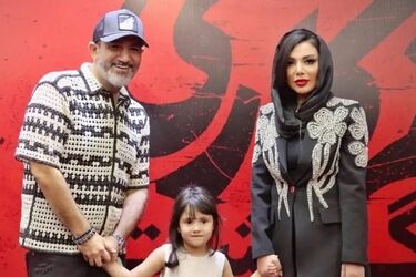 مهران غفوریان این‌بار با هنرنمایی همسرش خبرساز شد/ عکس