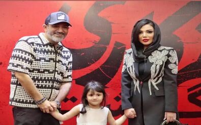 مهران غفوریان این‌بار با هنرنمایی همسرش خبرساز شد/ عکس