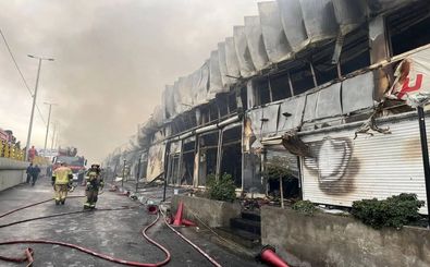 علت آتش‌سوزی بازارچه جنت اعلام شد