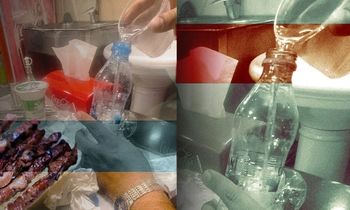 مشروب در جگرکی های به ظاهر ساده تهران/ ویدئو
