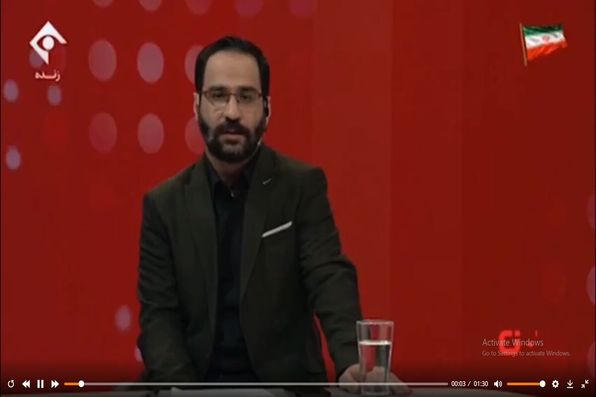 صداوسیما روی آنتن زنده مجبور به عذرخواهی شد/ ویدئو