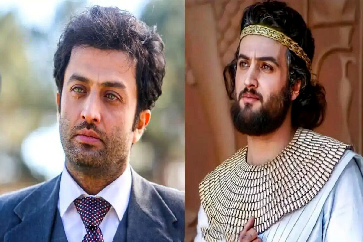 «یوزارسیف» و «فرج‌الله سلحشور» در حال تمرین شمشیرزنی/ عکس