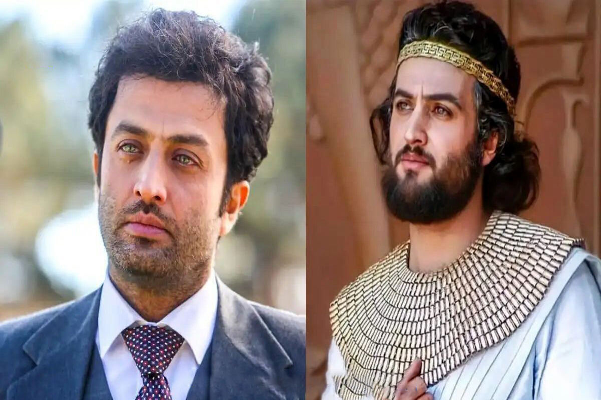 «یوزارسیف» و «فرج‌الله سلحشور» در حال تمرین شمشیرزنی/ عکس