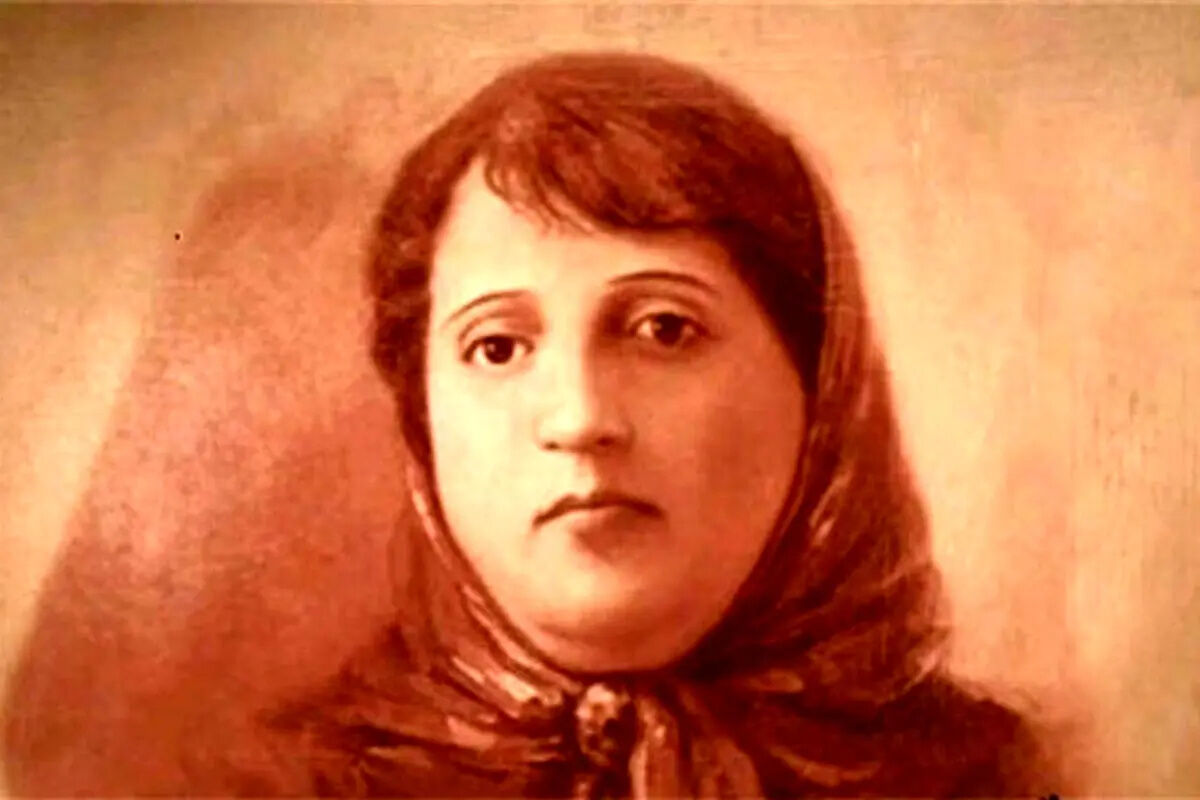 عکس پروین اعتصامی در دوران نوجوانی