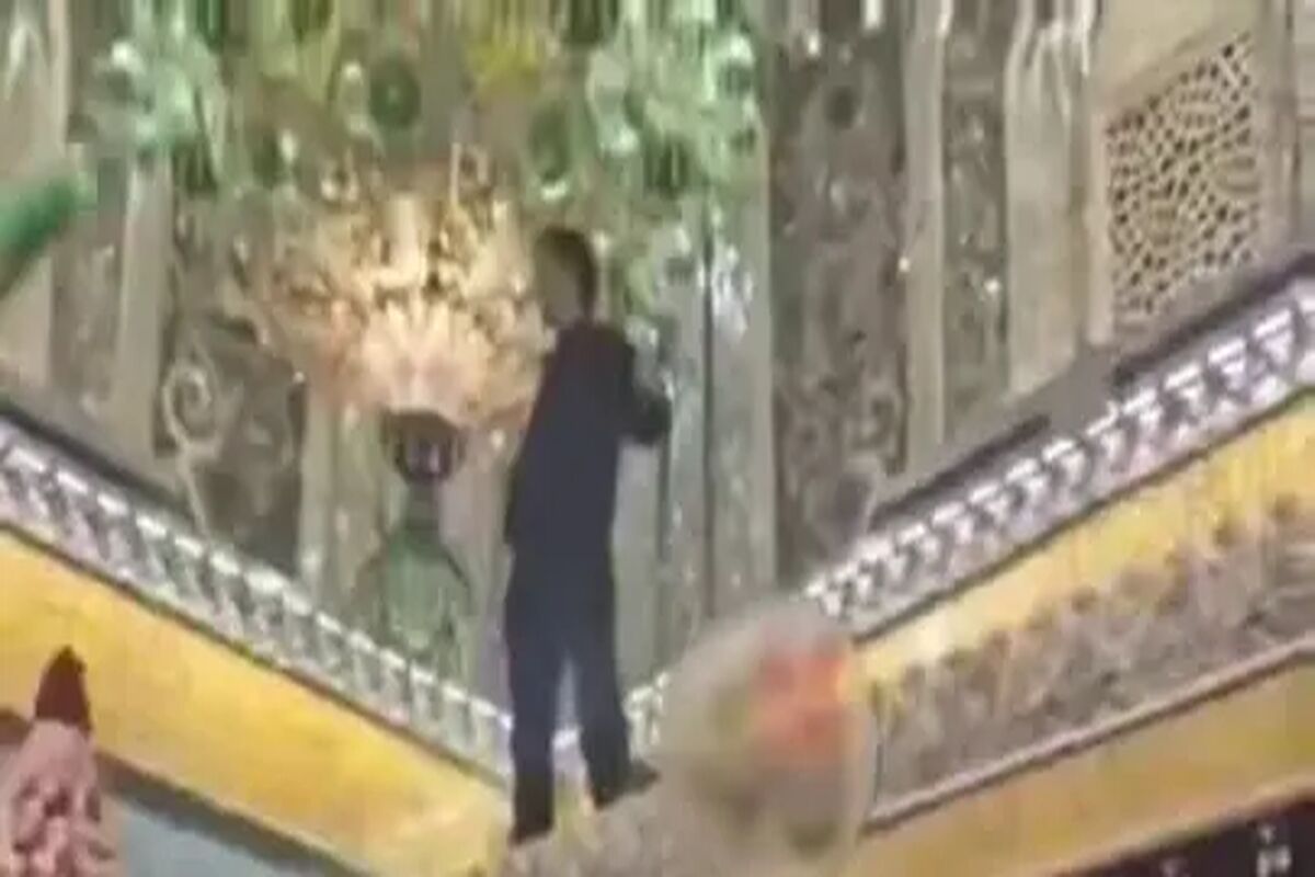 ویدئو خبرساز از یک زائر امام رضا (ع) تکذیب شد