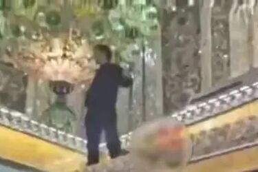 ویدئو خبرساز از یک زائر امام رضا (ع) تکذیب شد