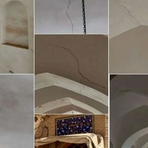 زلزله زواره به ساختمان «هشت‌بهشت» قاجاری آسیب زد