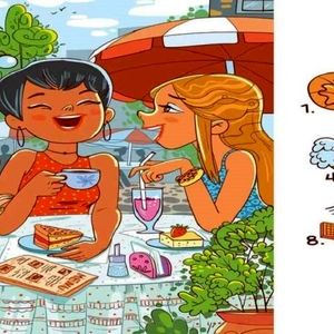 ۸ شیء پنهان را در تصویر پیدا کنید