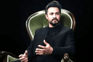 استوری مصطفی راغب برای جانباز لانچری و همسرش