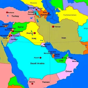 در حال حاضر کشورهای خاورمیانه کدام پشت هم هستند و کدام ضد هم؟/ اینفوگرافی