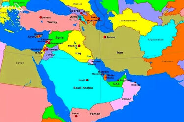 در حال حاضر کشورهای خاورمیانه کدام پشت هم هستند و کدام ضد هم؟/ اینفوگرافی