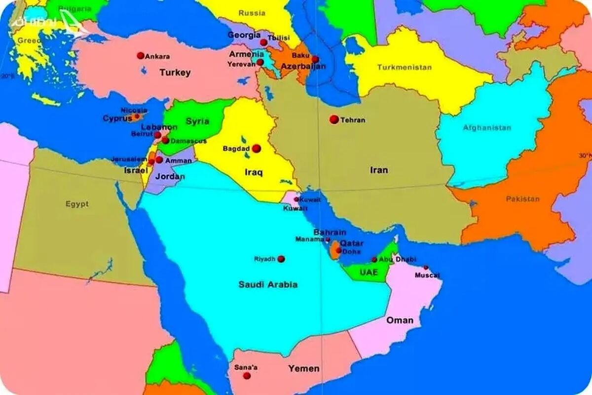 در حال حاضر کشورهای خاورمیانه کدام پشت هم هستند و کدام ضد هم؟/ اینفوگرافی