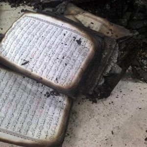 اغتشاشگران در همدان قرآن را به آتش کشیدند/ ویدئو