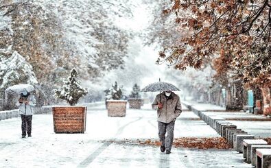 برف و باران در راه تهران/ هوا ۱۰ درجه سردتر می‌شود

