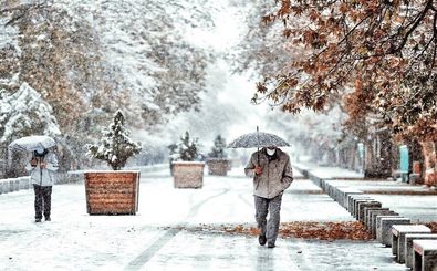 برف و باران در راه تهران/ هوا ۱۰ درجه سردتر می‌شود

