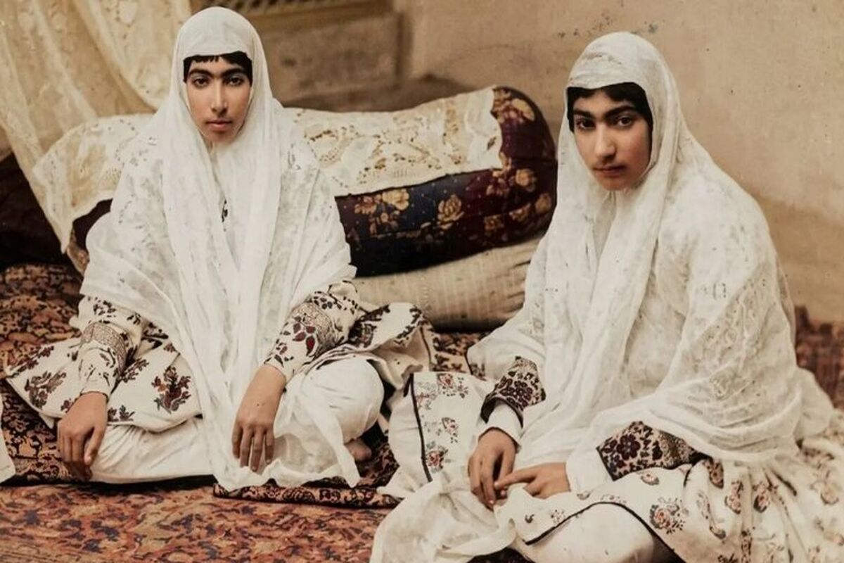 تصویری از دختر فراری در زمان قاجار