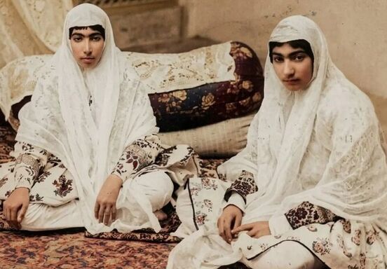 تصویری از دختر فراری در زمان قاجار