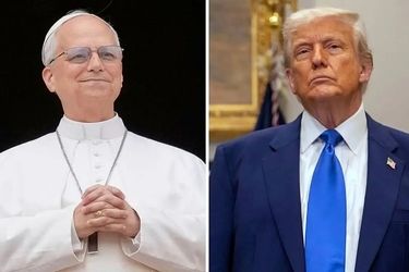 ترامپ بعد از حمله به پاپ، این عکس را پست کرد!