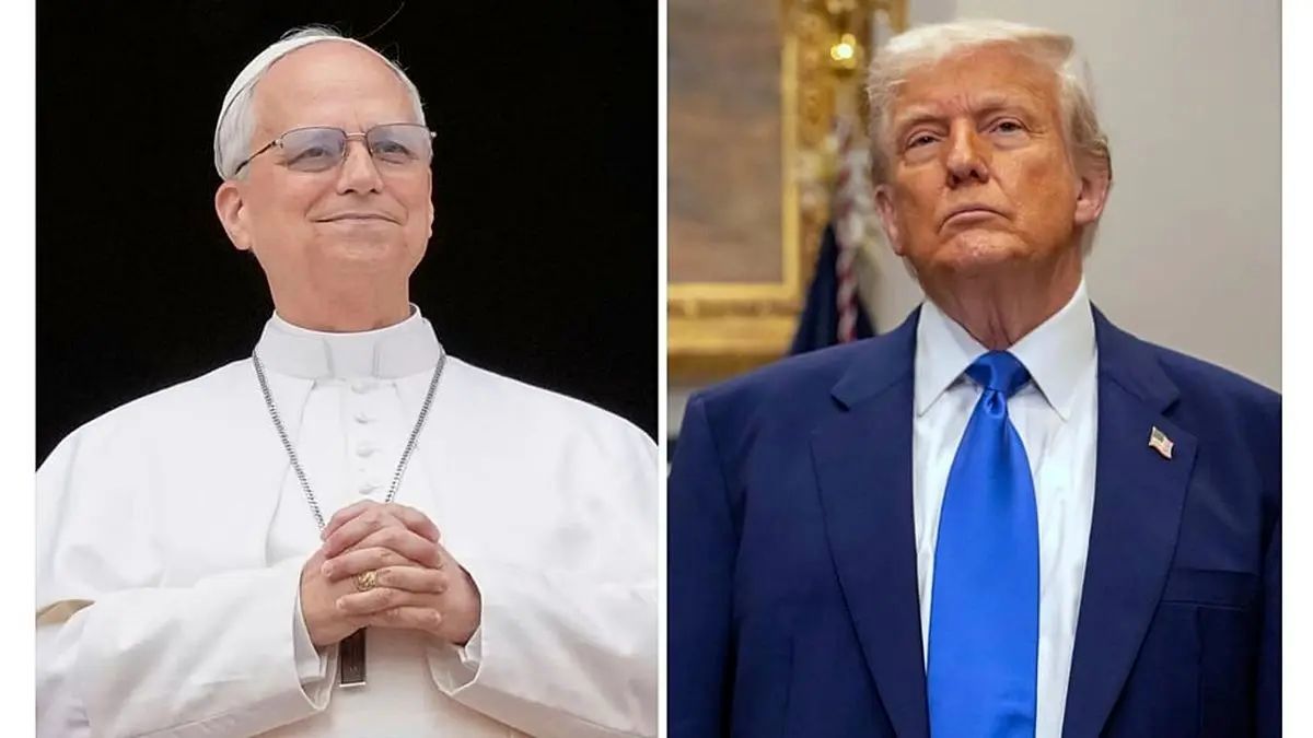 ترامپ بعد از حمله به پاپ، این عکس را پست کرد!