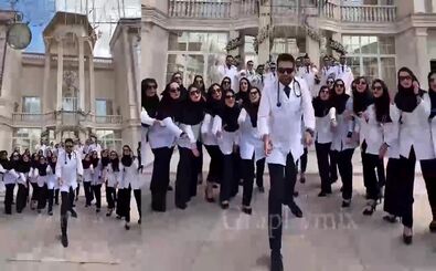 ویدیوی بامزه فارغ التحصیلی دانشجویان پزشکی
