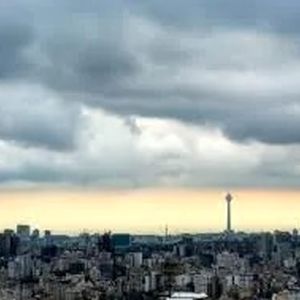پیش‌بینی وزش باد شدید و رگبار باران برای استان تهران