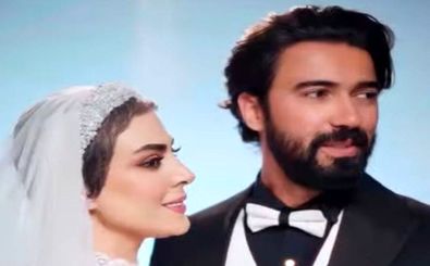 سالگرد ازدواج خانم بازیگر و همسرش/ ویدئو