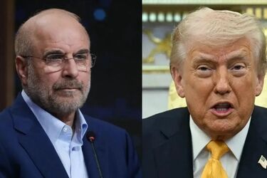 ویدئو عجیب فارس از دیدار مستقیم قالیباف و ترامپ