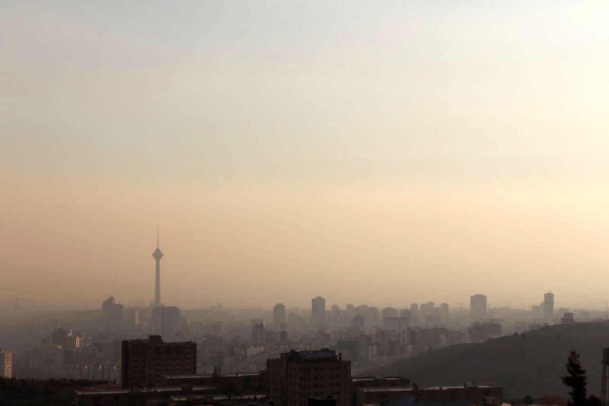 هوای تهران باز هم ناسالم شد/ شاخص هوا امروز 20 آذر