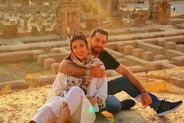 همسر بهرام رادان با این تیپ اسپرت متفاوت ظاهر شد