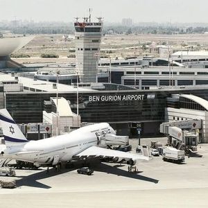 بزن بزن شدید اسرائیلی ها با هم در فرودگاه بن‌گورین/ ویدئو