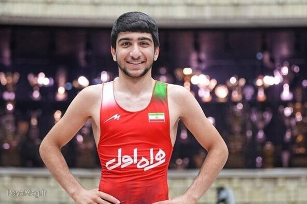 تصاویر دستفروشی پیام احمدی که دیشب نایب قهرمان جهان شد

