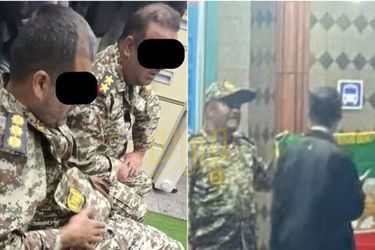 دستگیری دو متهم که از لباس ارتش سوء استفاده کردند