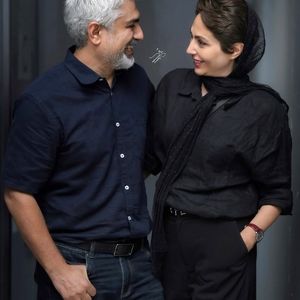 قاب عاشقانه و جدید مهدی پاکدل و همسرش 