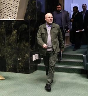 تصویری که از دست دادن قالیباف و ونس منتشر شد!