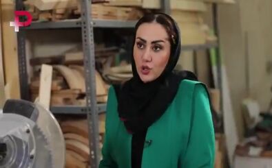 لحظه‌ای که خطر از بیخ گوش خانم مجری گذشت/ ویدئو