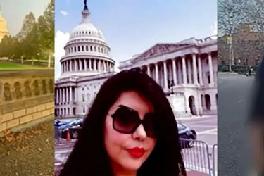 فیلم لحظه بازداشت نازنین برادران دست راست رضا پهلوی