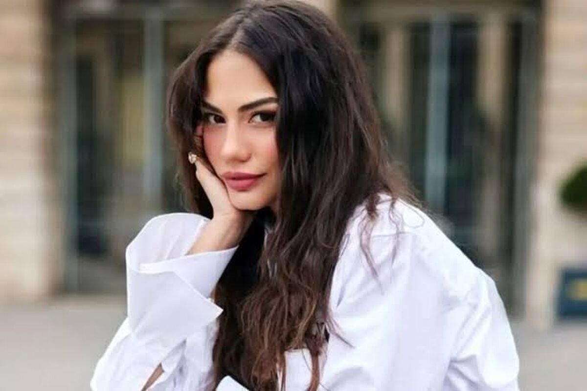 خانم بازیگر مشهور لباس عروس بر تن کرد