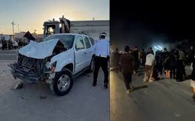 حادثه مرگبار در مسیر پیاده‌روی اربعین