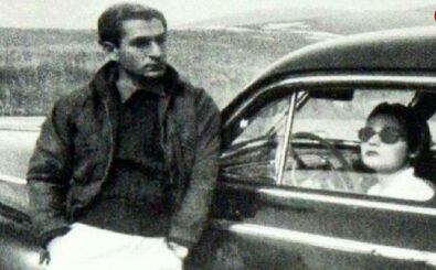 دختر محمدرضا پهلوی در  کنار پدرش/ عکس