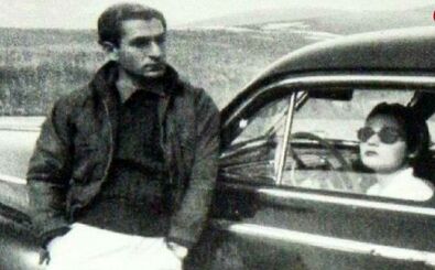 دختر محمدرضا پهلوی در  کنار پدرش/ عکس