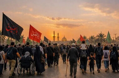 غرفه همسریانی در اربعین/ ویدئو