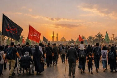 غرفه همسریانی در اربعین/ ویدئو