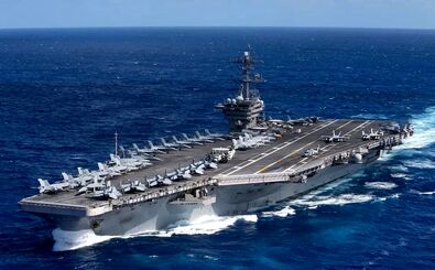 تصویر فاکس نیوز از جدیدترین آرایش سنگین‌ ناوگان‌ دریایی آمریکا در منطقه برای محاصره دریایی ایران
