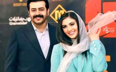 تصاویری از جزئیات زیبای لباس عروس مریم مومن