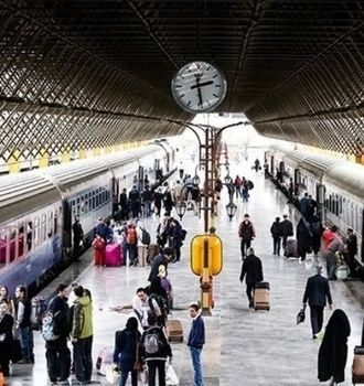 فوری/ حرکت قطارها از راه‌آهن مشهد متوقف شد