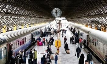 فوری/ حرکت قطارها از راه‌آهن مشهد متوقف شد