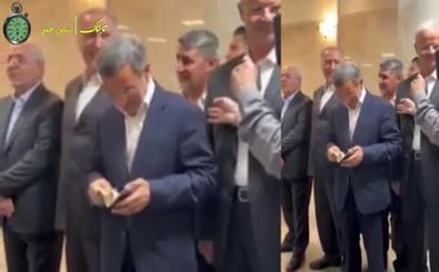 جوک شوهرعمه‌ای احمدی نژاد در وزارت کشور/ ویدئو